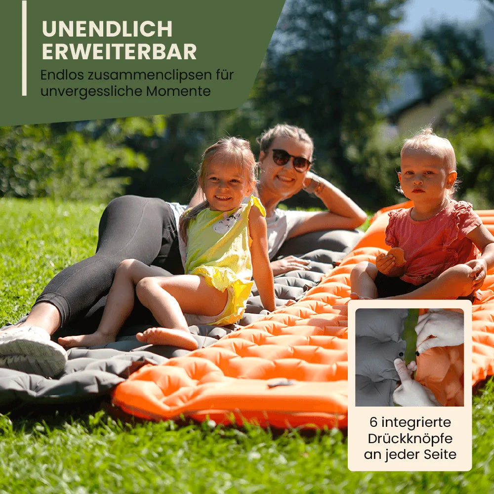 Ultraleichte & kompakte Isomatte - perfekt für unterwegs